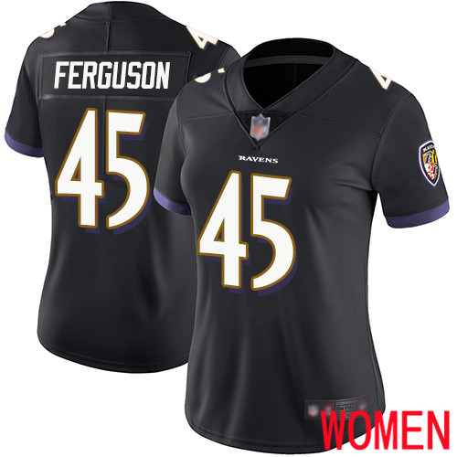 Baltimore Ravens Limited Black Women Jaylon Ferguson Alternate Jersey NFL Football #45 Vapor Untouchable->youth nfl jersey->Youth Jersey